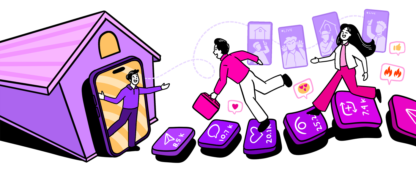 Viral content is the path to your brand as home.